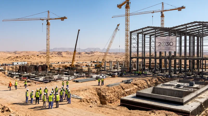 Vision 2030 mega-projects require massive upfront capital, paradoxically increasing the Kingdom's short-term reliance on oil revenues.