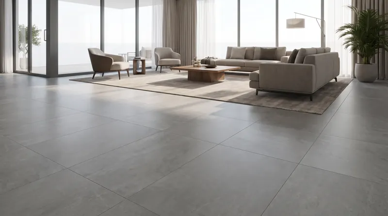 Modern rectified porcelain tiles allow for 1/16-inch joints, pushing installations firmly into unsanded or epoxy grout territory.