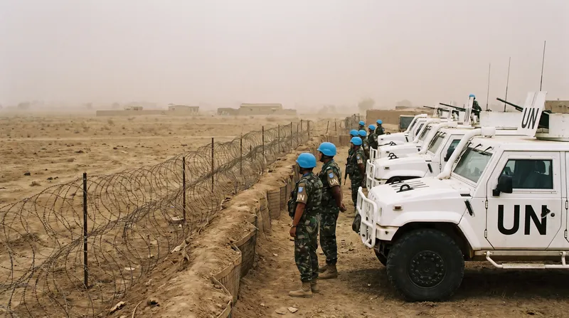 The presence of a UN peacekeeping mission historically triggered an automatic fragile state classification.