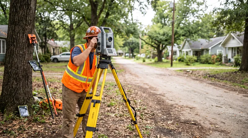 Modern GPS and robotic total stations provide millimeter accuracy, but surveyors must still defer to historical monuments.