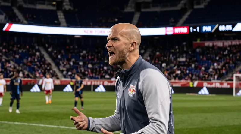 Red Bulls head coach Michael Bradley praised his squad's resilience following the 1-0 victory.