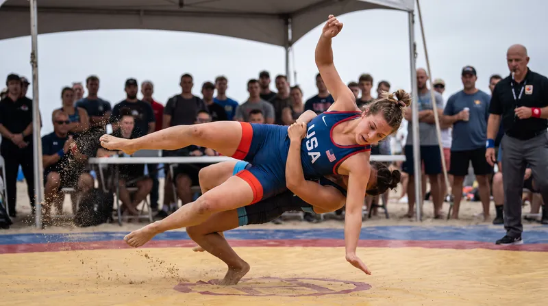 American Eliana Bommarito enters the Katerini finale ranked No. 1 in the world.