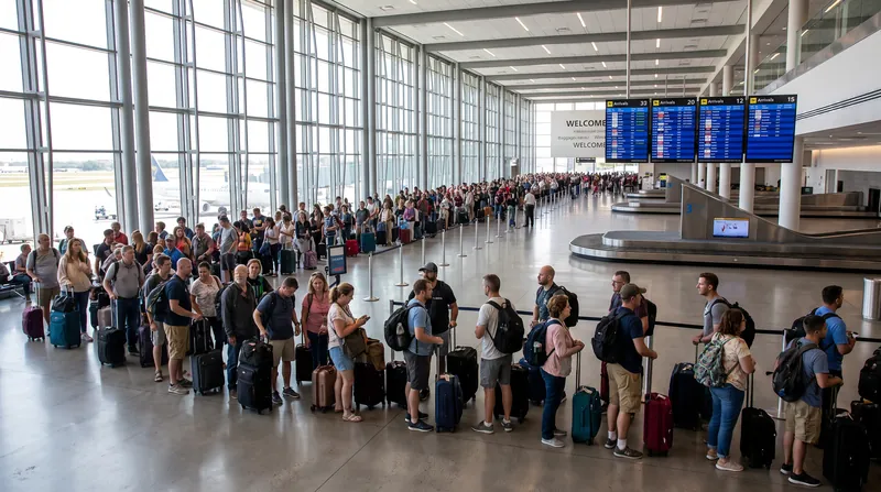 Airlines warned that strictly enforcing the biometric checks without adequate infrastructure would lead to hours-long queues.