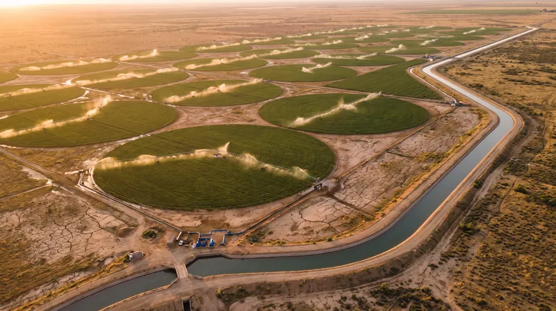 Global agriculture accounts for 70 percent of all freshwater withdrawals, relying heavily on the continuous recharge of the surface water budget.