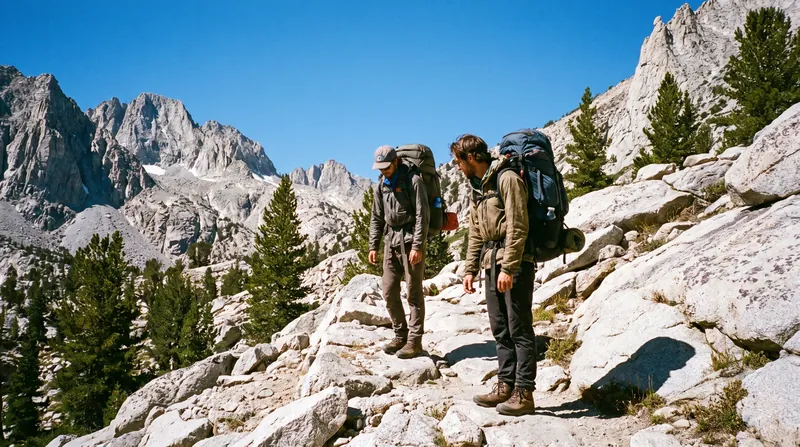 Wilderness permits strictly limit the number of overnight backpackers to protect fragile high-alpine ecosystems.