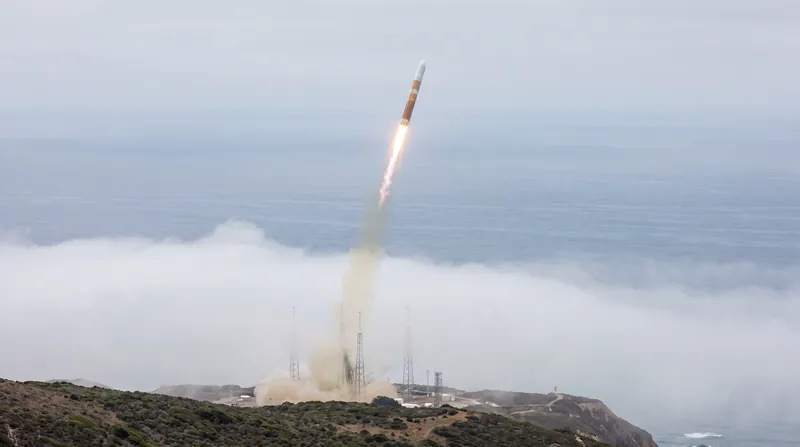 Vandenberg Space Force Base launches rockets southward to reach high-inclination polar orbits without overflying populated areas.