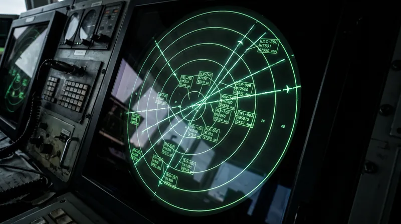 Controllers use radar systems to enforce the five-nautical-mile lateral separation standard.
