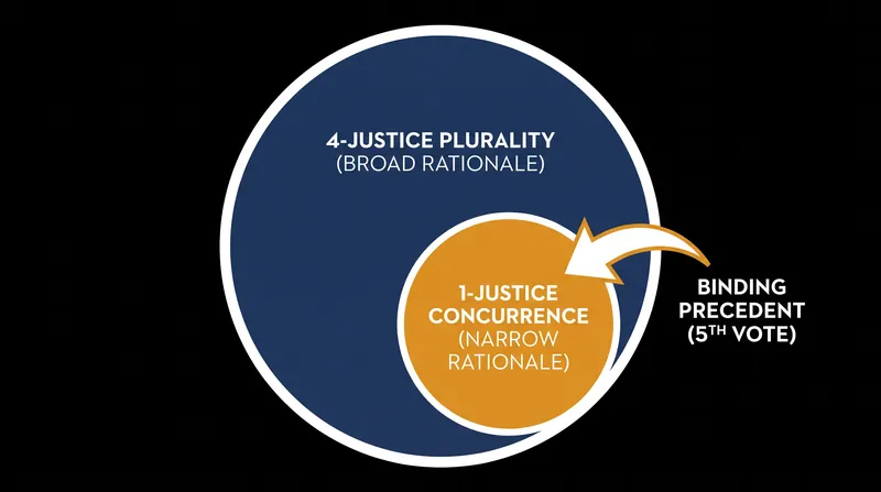 Under the Marks rule, when opinions fit together like nested dolls, the narrower rationale that secures the fifth vote becomes binding precedent.