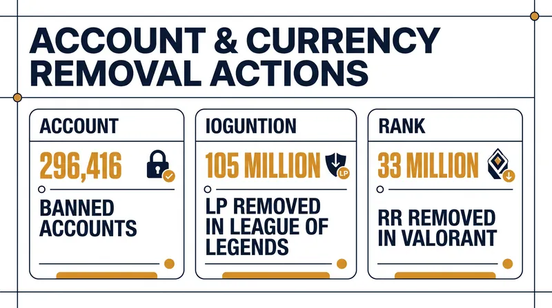 The Vanguard Anti-Boost system stripped millions of illicitly gained ranked points from the ecosystem.