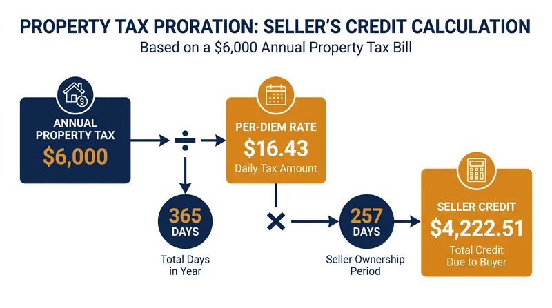 The per-diem calculation divides the annual cost by the days in the year to establish a daily rate.