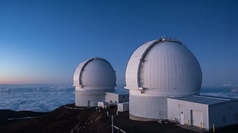Archival data from the W. M. Keck Observatory in Hawaii provided the crucial observations needed to confirm the planet's orbit.
