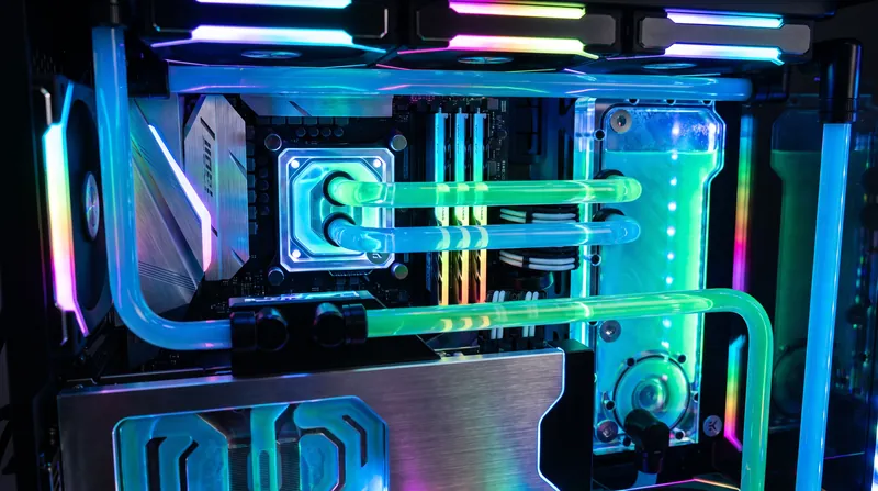 Advanced cooling solutions suppress leakage current by keeping the silicon at lower operating temperatures.