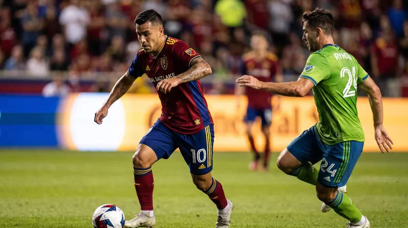 Real Salt Lake's midfield will look to dictate the tempo against Seattle's defense.