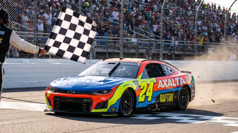 Kyle Larson snapped a 51-race winless streak at the perfect time in the NASCAR Chase.