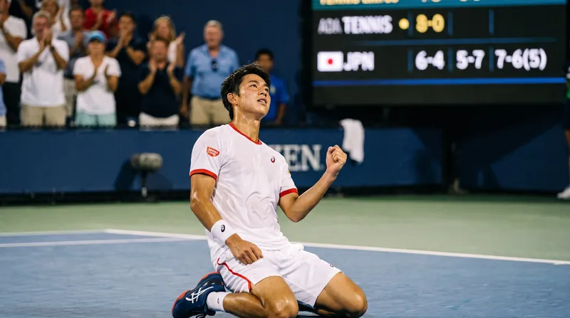 Rei Sakamoto secured his spot in the top four after a breakthrough run to the main draw at the 2026 US Open.