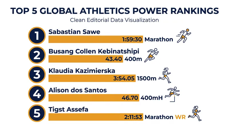 The top five athletes carrying the most momentum into the fall season.