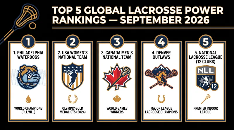 Factlen's Global Lacrosse Power Rankings for September 2026.