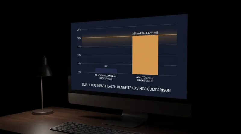 Early clients report an average 20% savings on health benefits through automated quoting.