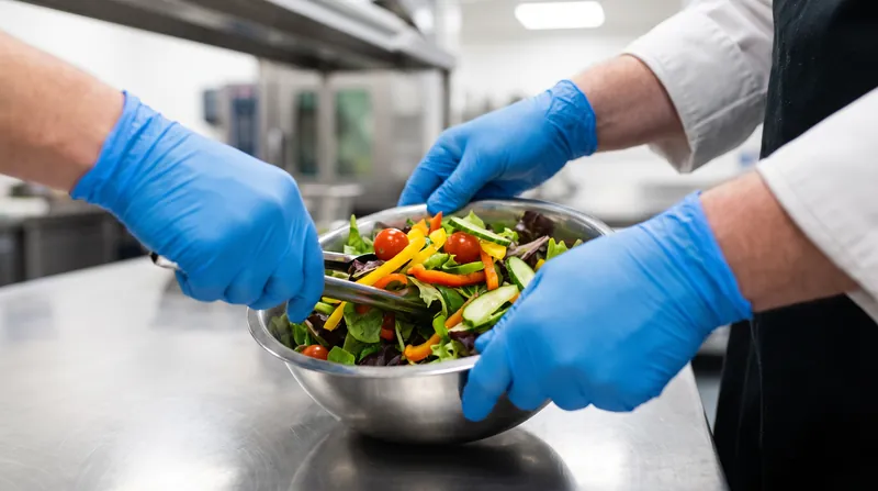 A targeted exception in the 2026 update permits double gloving under specific circumstances, offering practical flexibility for prep cooks.