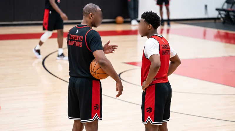 The Raptors' blockbuster reunion trade has already shifted the dynamic in their training camp.