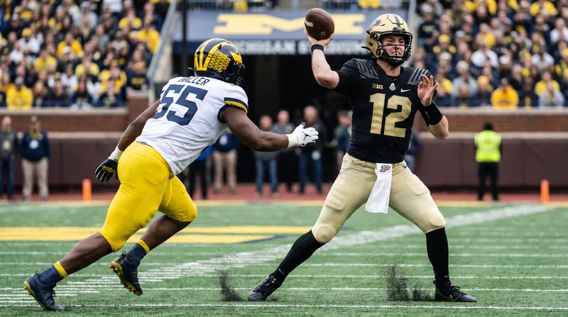 Iowa quarterback Hank Brown faces his first true road test against a fast, physical Michigan secondary.