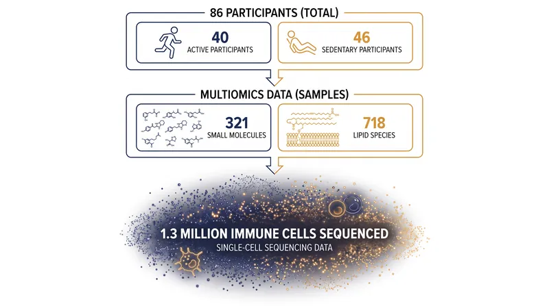 The study integrated four separate technologies to map the molecular signatures of exercise.