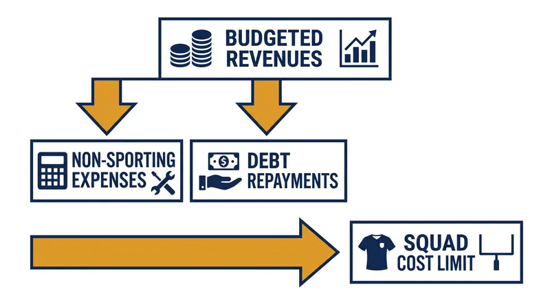 The core equation that determines a club's spending ceiling.