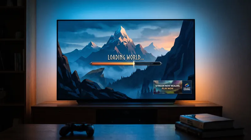 The proposed system would use game-state data to identify natural breaks, such as loading screens, to serve promotional content.