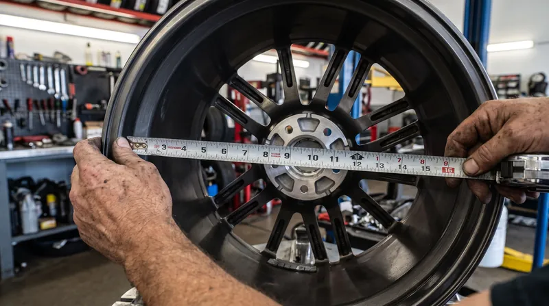 Changing a wheel's offset directly shifts the tire's centerline, altering the factory scrub radius.