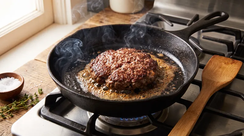 The fat ratio dictates how much a burger will shrink as the fat renders out during high-heat cooking.