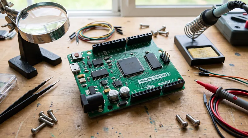 The initial integration targets the Arduino VENTUNO Q boards, linking high-level AI planning to low-level motor control.