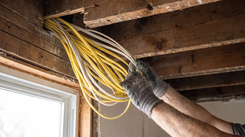 The 24-inch exception allows wires to be bundled briefly when passing through framing members without triggering the capacity penalty.