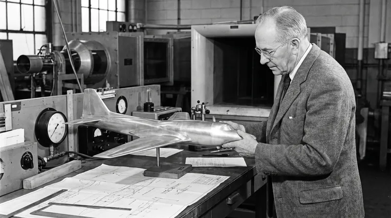 Early physical modeling was essential for validating the equivalent body of revolution concept.