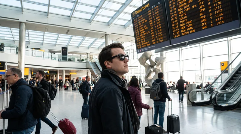 The camera-free design allows wearers to use the glasses in transit hubs without violating recording policies.