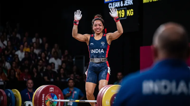 India's Mirabai Chanu secured the silver medal, ending a 28-year Asian Games weightlifting medal drought for her country.