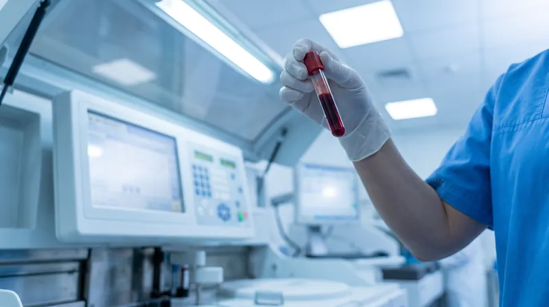 Elevated levels of creatine kinase in the blood serve as a primary diagnostic marker for muscle damage.