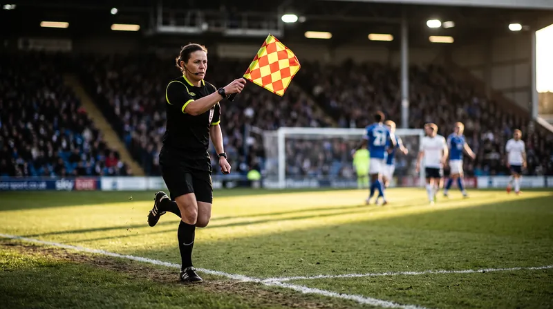 An offside offense is only penalized if the player in an offside position becomes actively involved in the play.