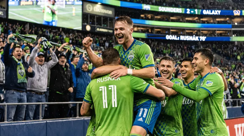 Albert Rusnák's 73rd-minute strike against his former club sealed the 2-0 victory for Seattle.