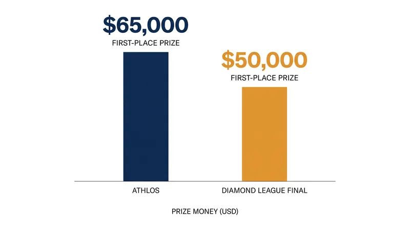 Athlos offers the highest single-event prize purse in professional track and field.