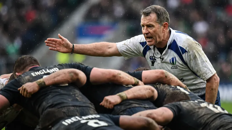 Match officials must verify that both packs are stable and square before issuing the final 'Set' command.