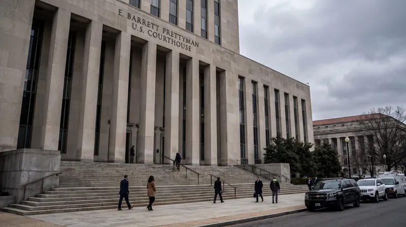 U.S. District Judge Timothy Kelly issued the 14-day temporary restraining order from the federal courthouse in Washington.