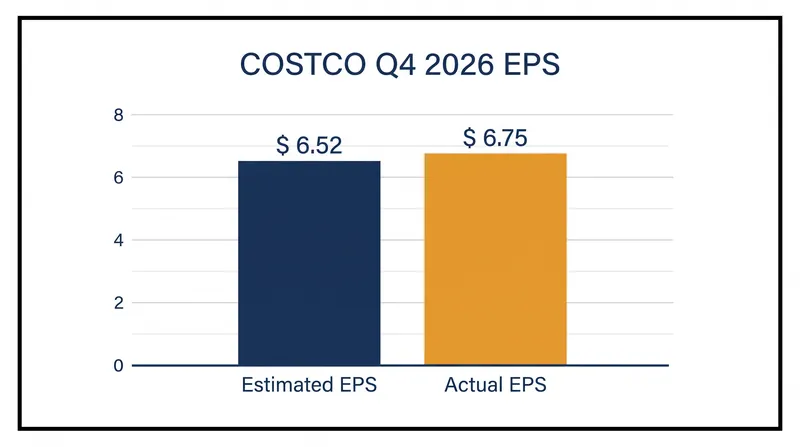 Costco comfortably cleared Wall Street's $6.52 EPS consensus estimate for the fourth quarter.