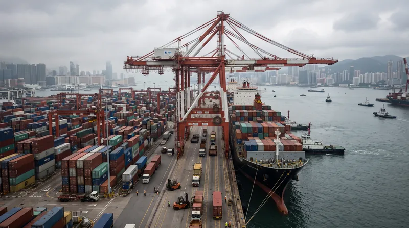 The F-35 components were reportedly handled by a commercial freight forwarder before being intercepted in Hong Kong.