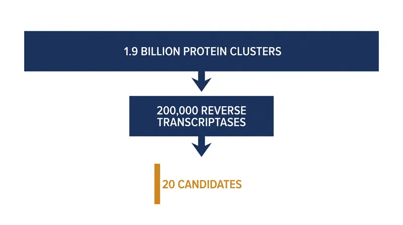 Claude's AI agents filtered billions of protein clusters down to a handful of candidates in 21 hours.