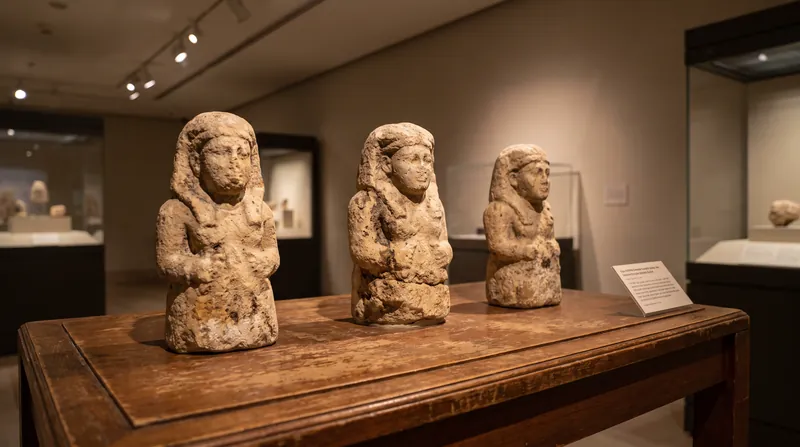Three Syro-Hittite female idols from the second millennium B.C.E. were recovered from the collection of an American billionaire.