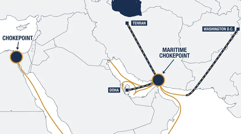 The diplomatic transmission follows a recent agreement to reopen the Strait of Hormuz to commercial shipping.