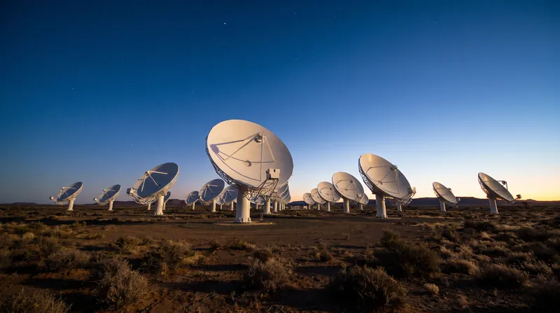 The MeerKAT radio telescope array in South Africa was used to isolate the exoplanet's radio emissions.