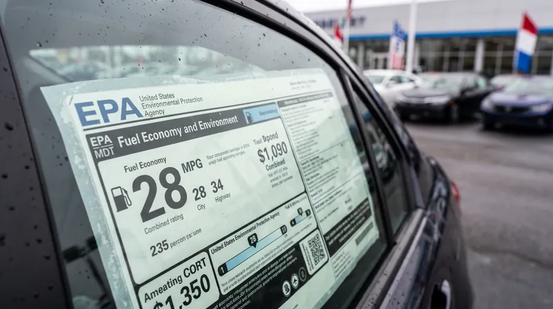 The EPA fuel economy label is generated through a rigorous 5-cycle laboratory testing process.