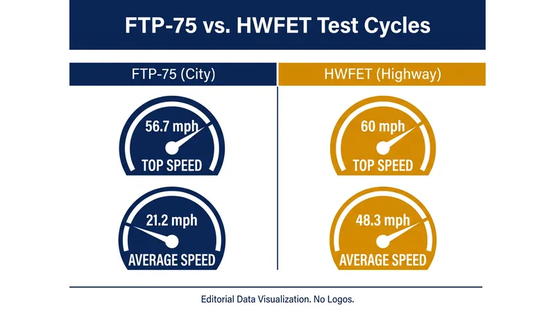 The baseline urban and highway cycles dictate the core of the EPA's testing.