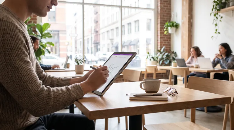 The Surface Pro retains its 2-in-1 design, allowing it to be used as a tablet or a laptop.